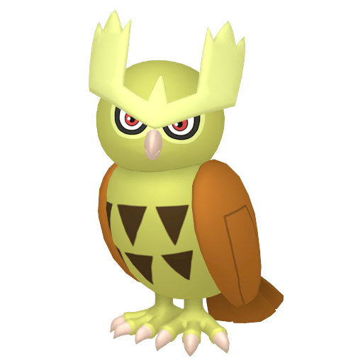 #0164 - Noctowl Shiny 6IV ShinyAsh