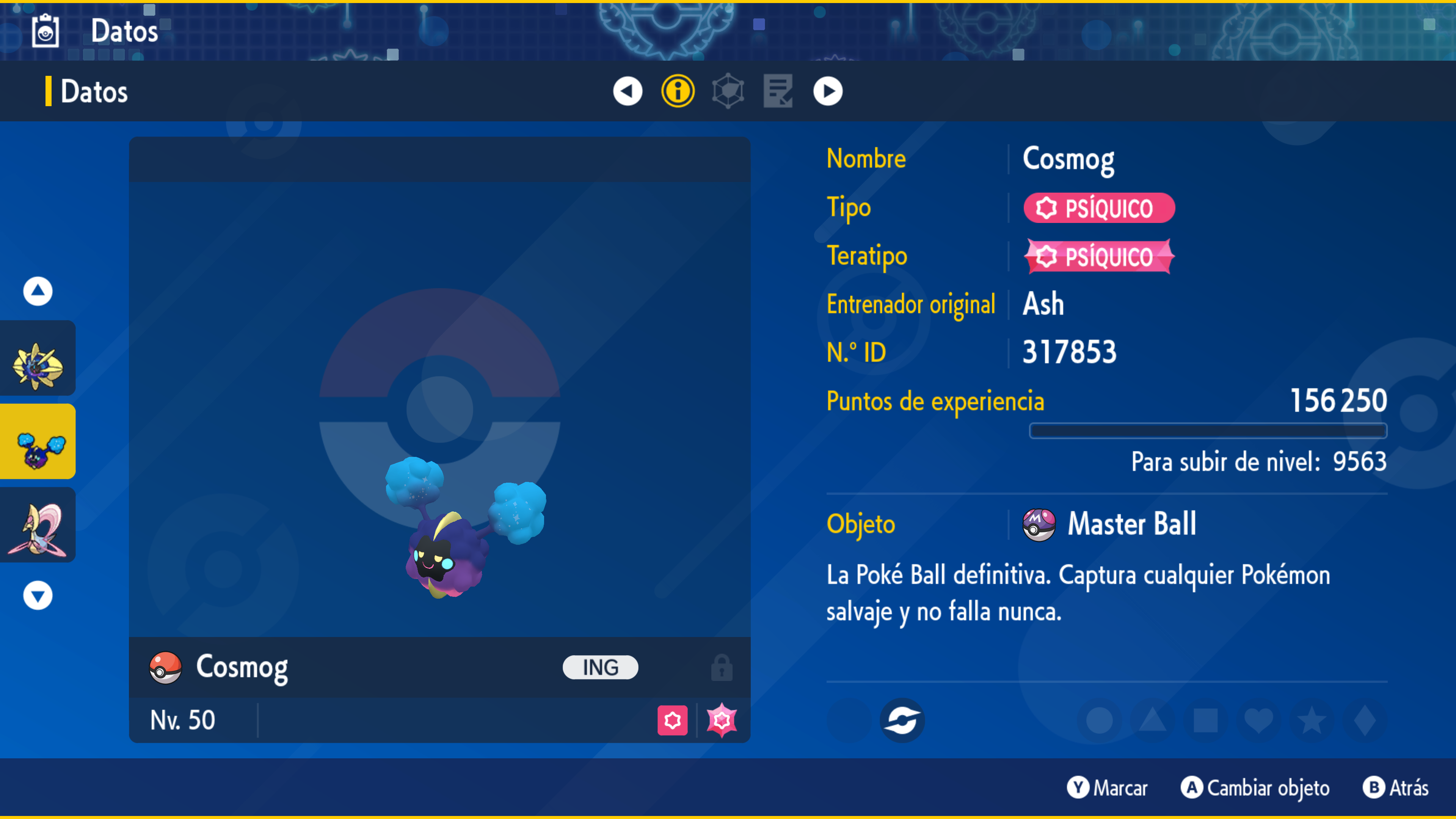 #0789 - Cosmog 6IV No Shiny ShinyAsh