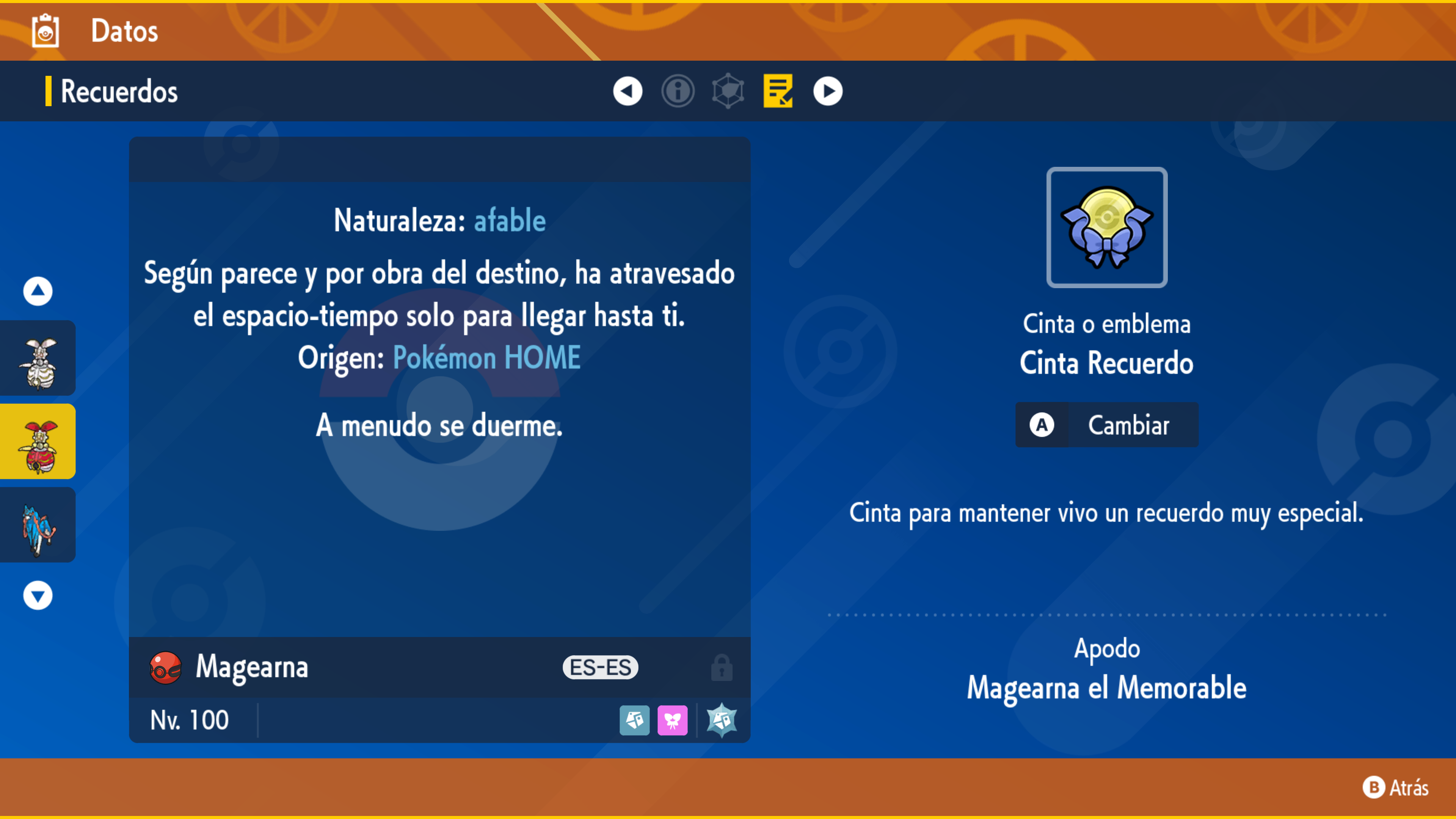 #0801 - Magearna Evento 6IV Perfecto ShinyAsh