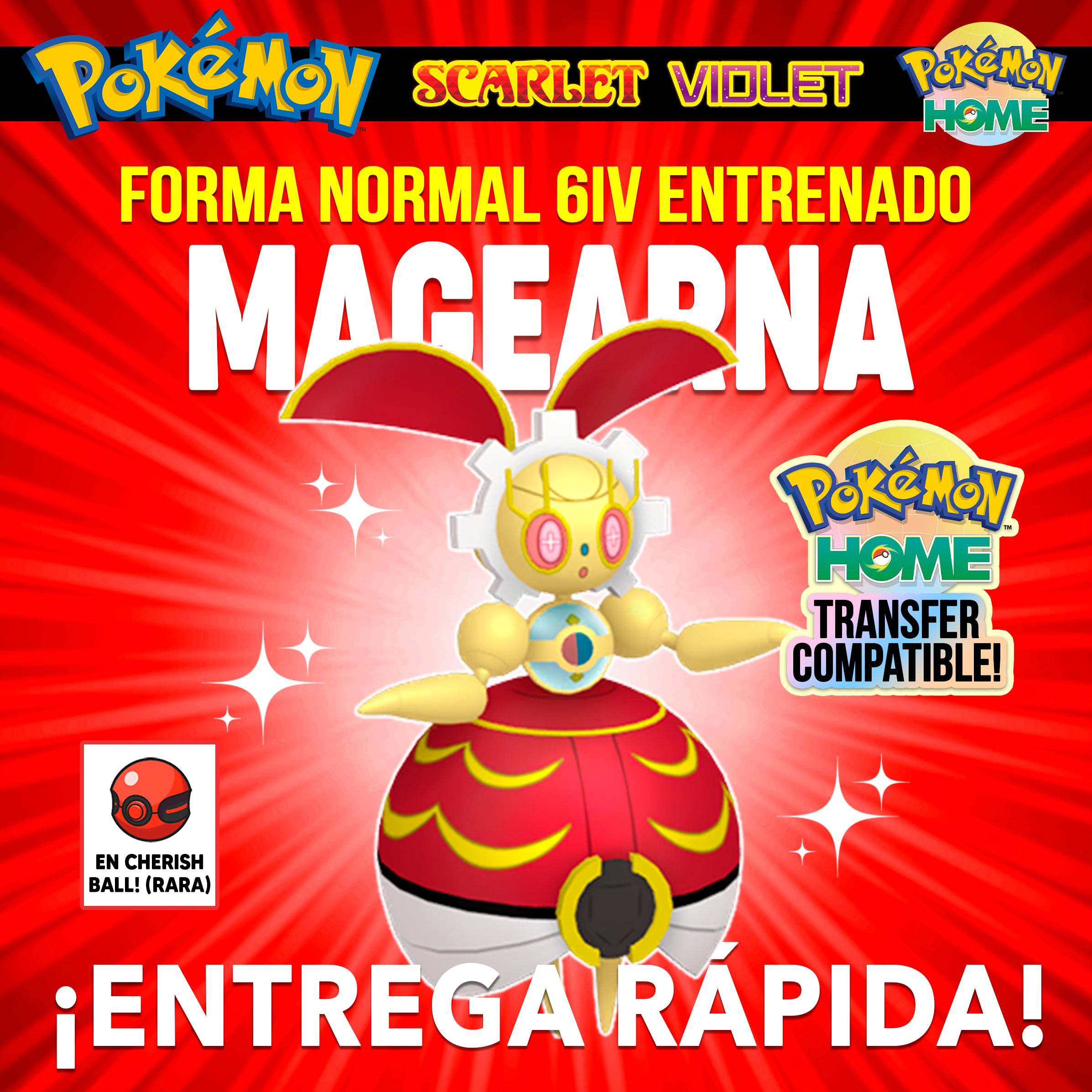 #0801 - Magearna Evento 6IV Perfecto ShinyAsh