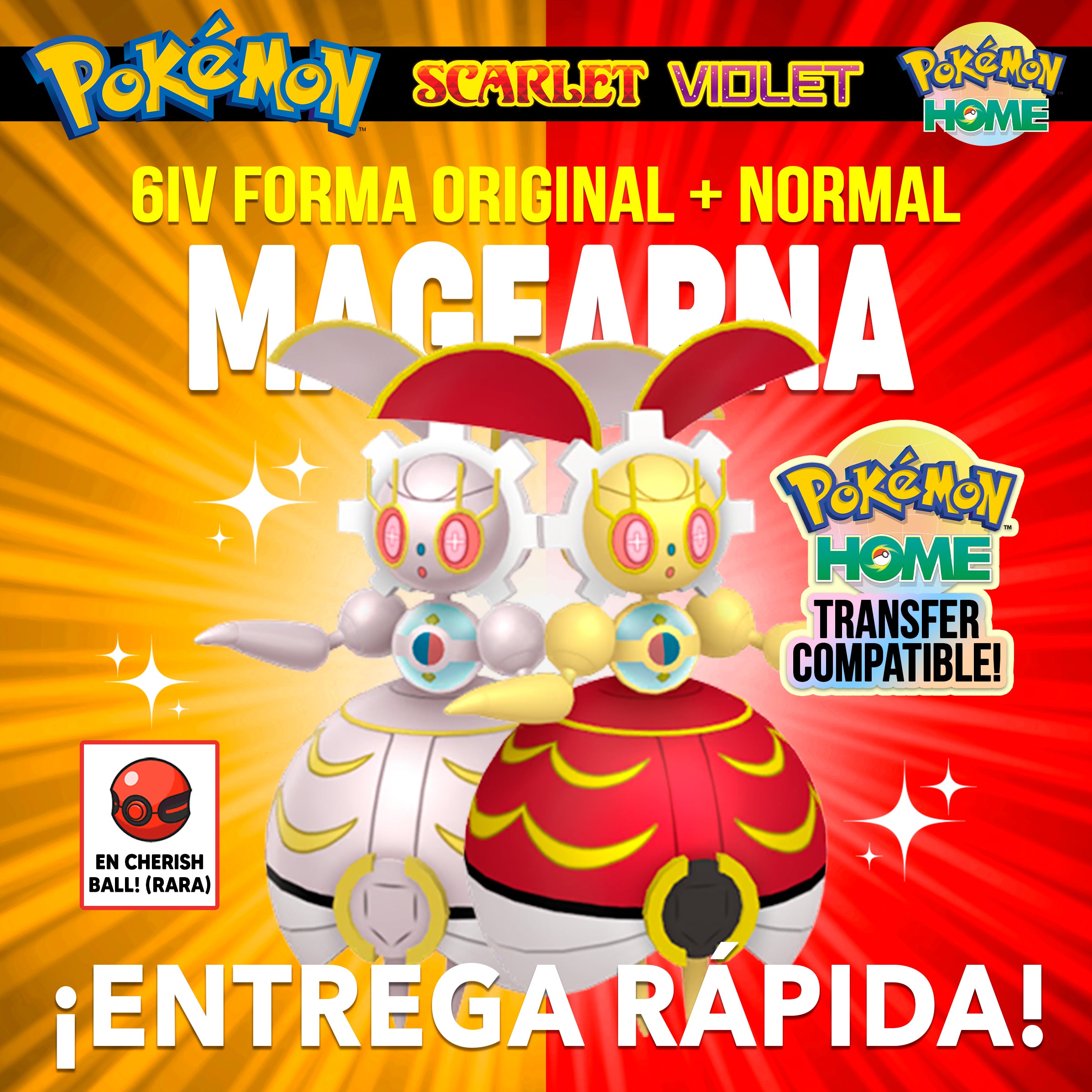 #0801 - Magearna Evento 6IV Perfecto ShinyAsh