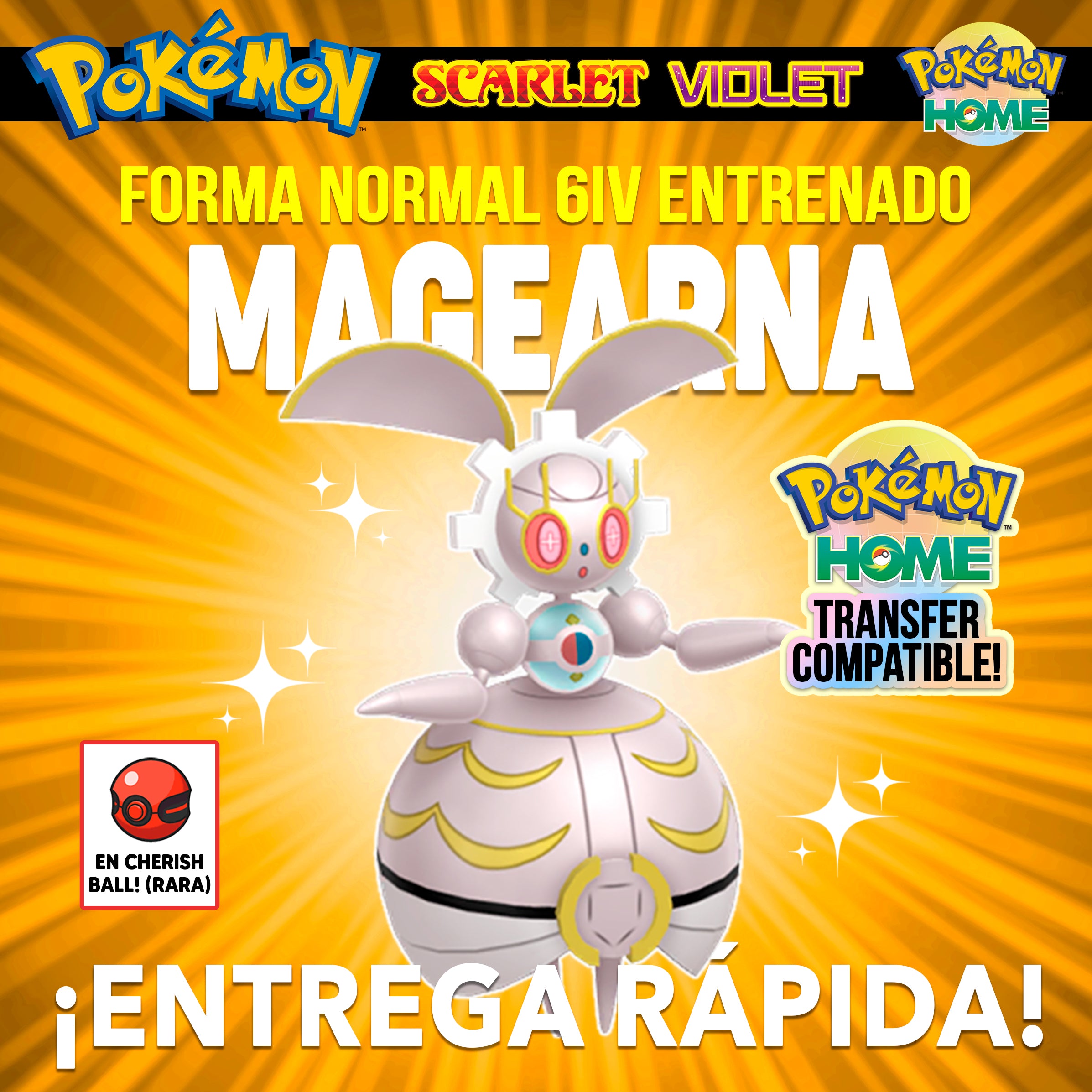 #0801 - Magearna Evento 6IV Perfecto ShinyAsh