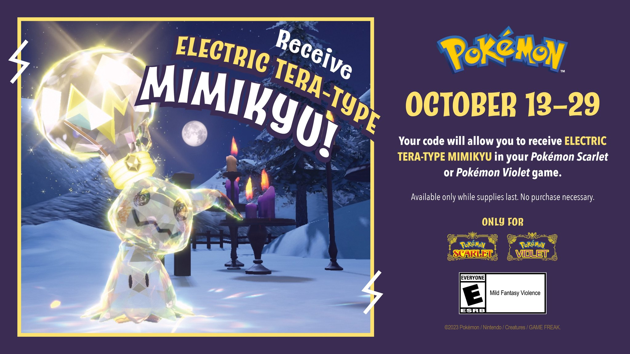 #0778 - Mimikyu Trixie Evento Halloween 2023