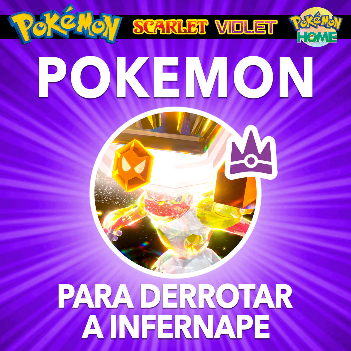 Pokemon Entrenados Para Infernape de 7 Estrellas