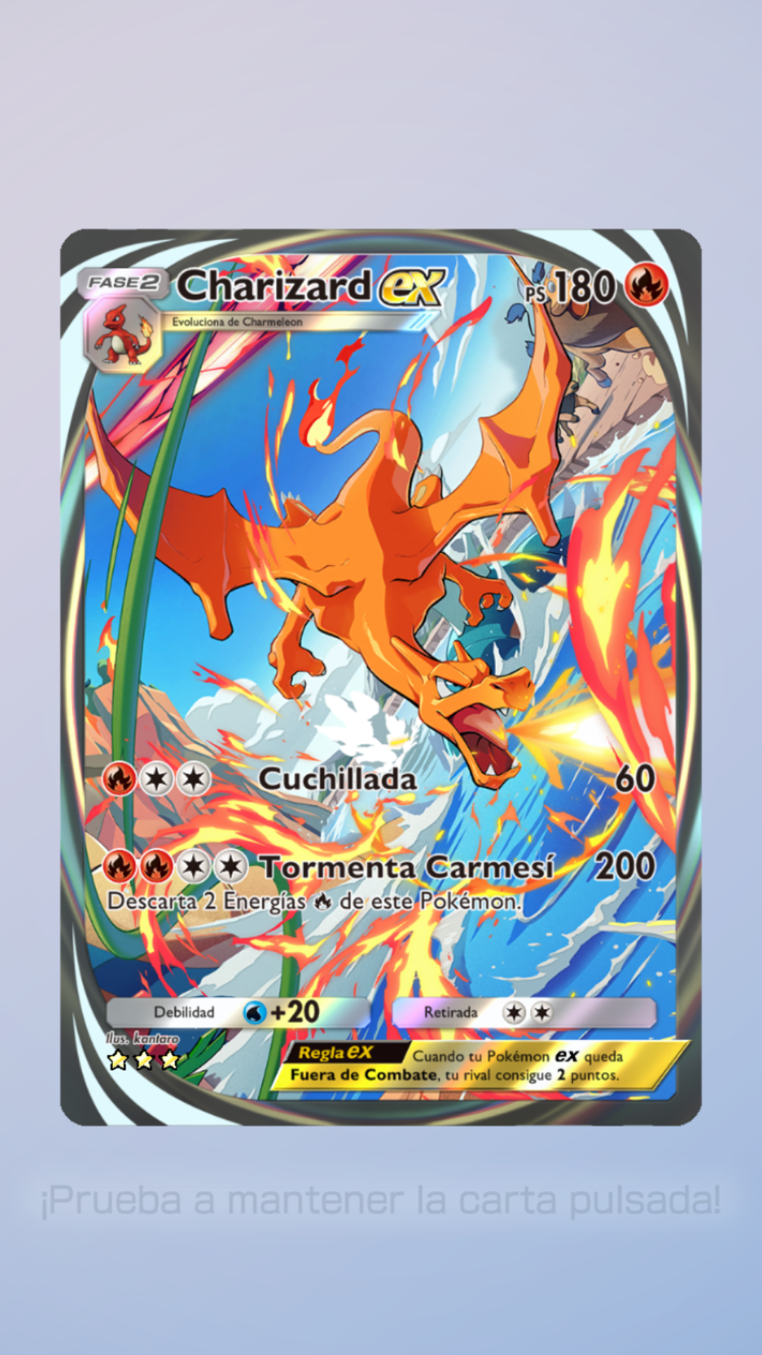 3 Star Charizard EX Fresh Account (Pokemon TCG Pocket)