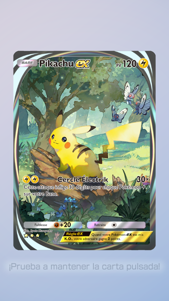 3 Star Pikachu EX Fresh Account (Pokemon TCG Pocket)