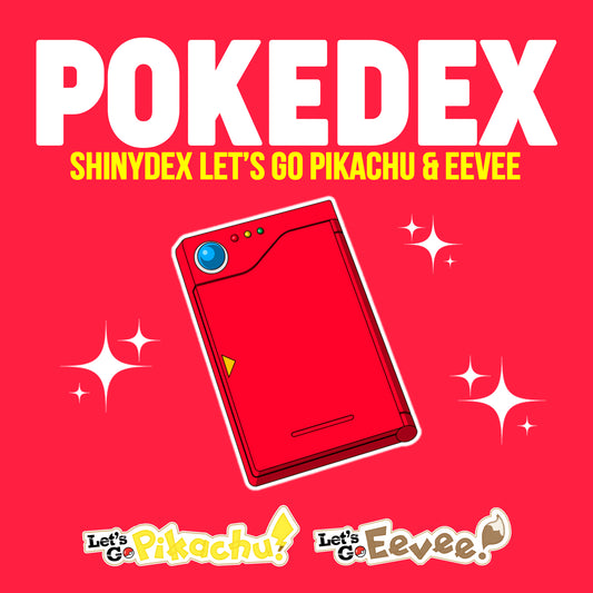 Pokedex - Living Dex Shiny Pokémon Let's Go Eevee & Pikachu