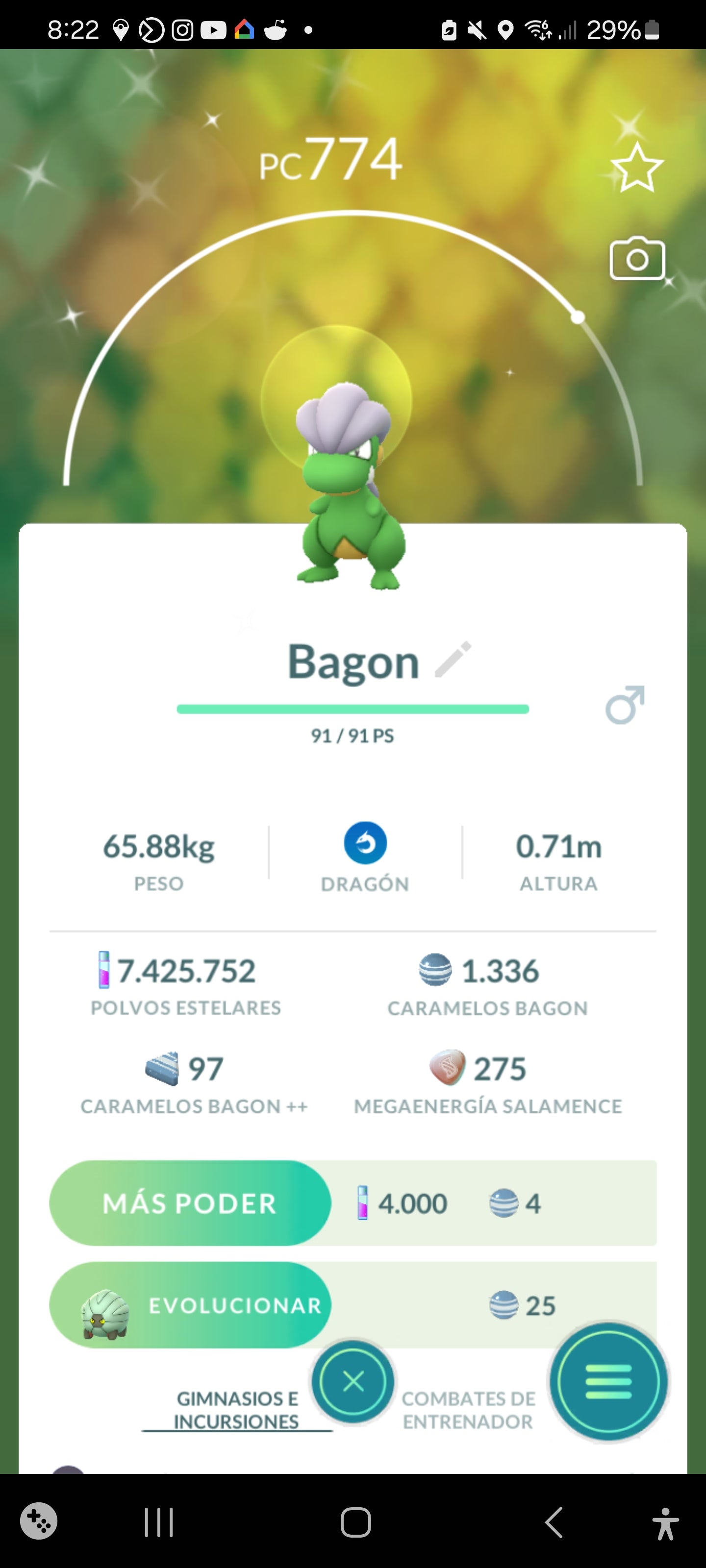 #0371 - Bagon Shiny Pokémon GO