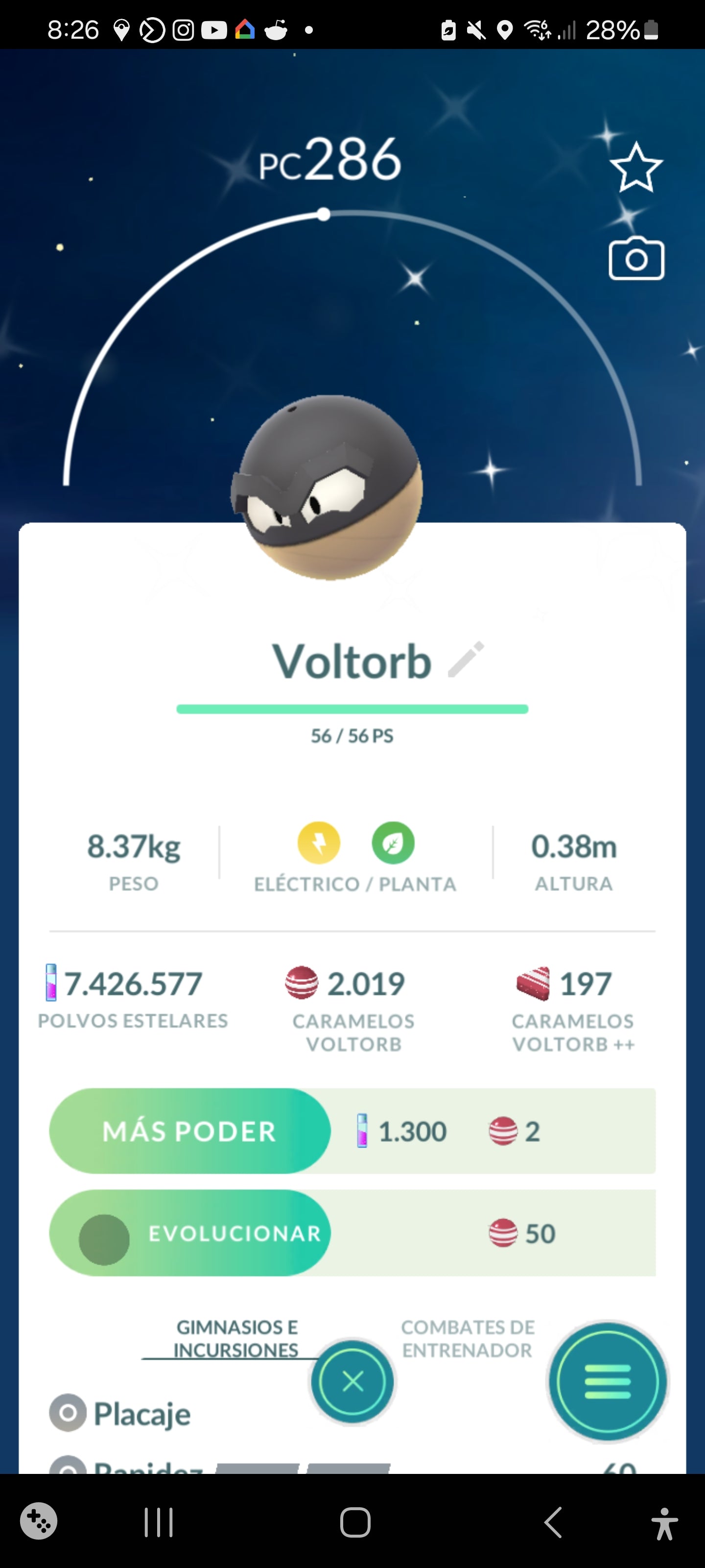 #0100 - Voltorb Hisui Shiny Pokémon GO