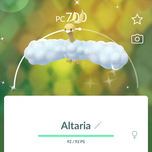 #0334 - Altaria Shiny Pokémon GO