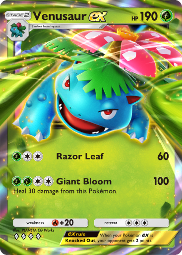 Trading Card EX ♢♢♢♢ (Pokemon TCG Pocket)