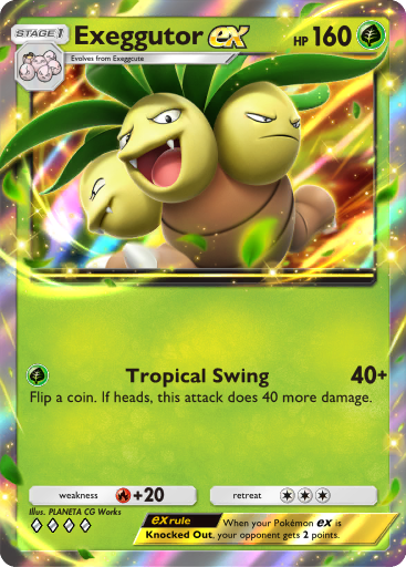 Trading Card EX ♢♢♢♢ (Pokemon TCG Pocket)