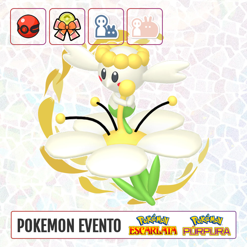 #0669 - Flabebe Blanco Evento Japones PokéCenter Birthday 2022