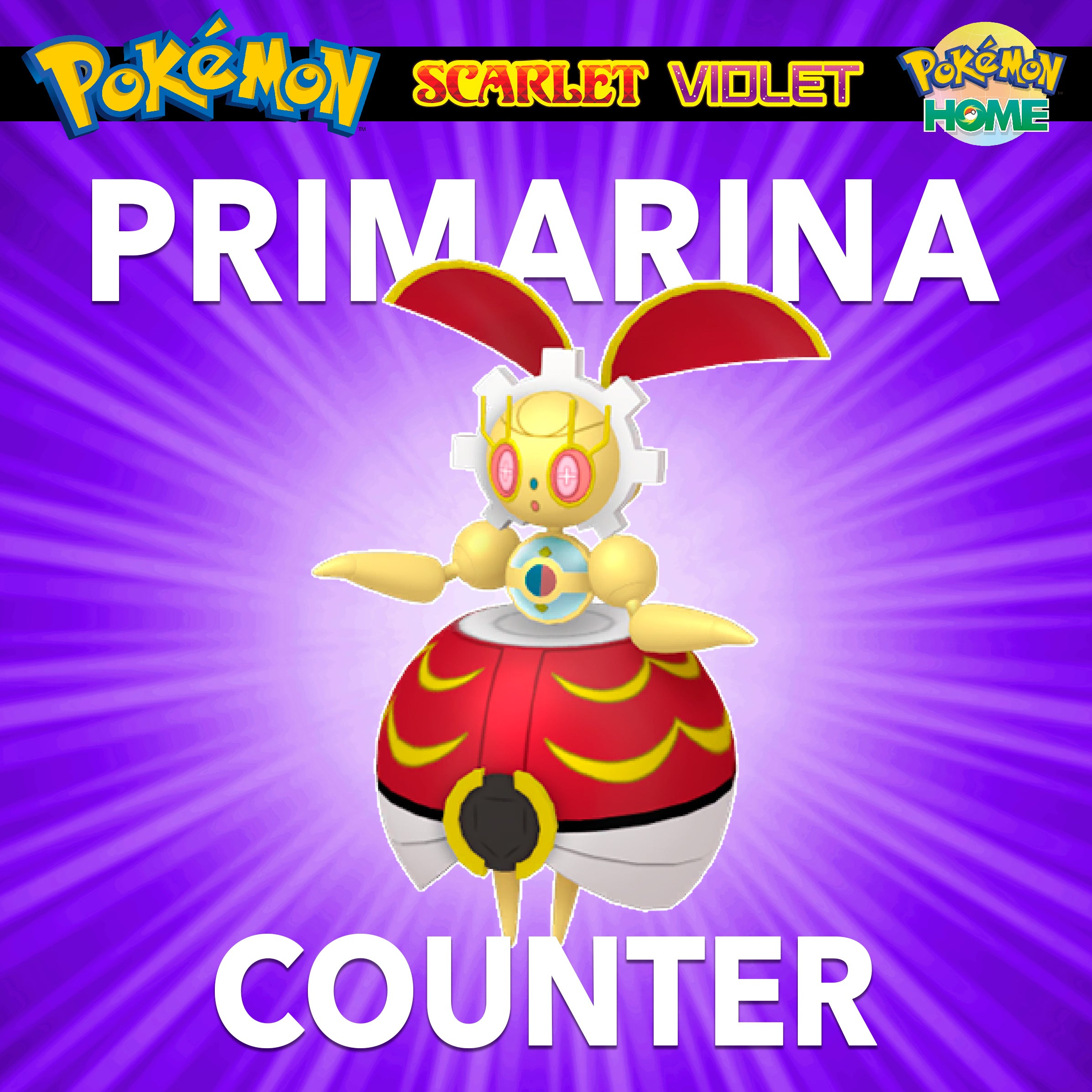 #0801 - Magearna Entrenado Primarina 7 Estrellas