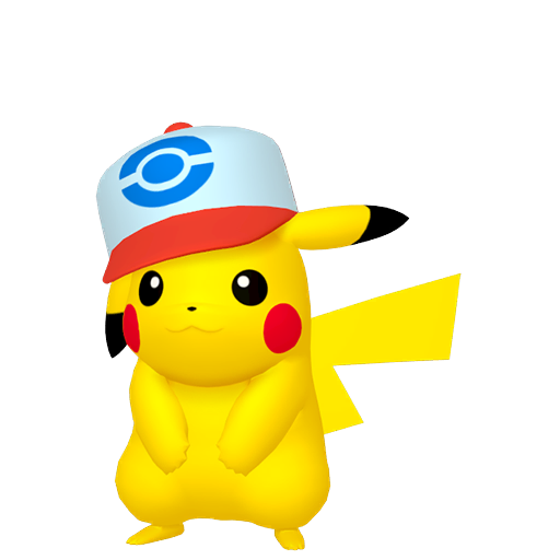 #0025 - Pikachu Ash Unova Cap Evento 2020