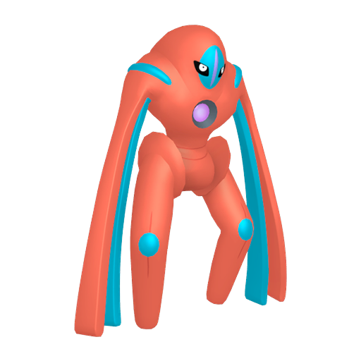 #0386 - Deoxys Shiny Evento Aurora Ticket (Birth Island) No Shiny Defensa