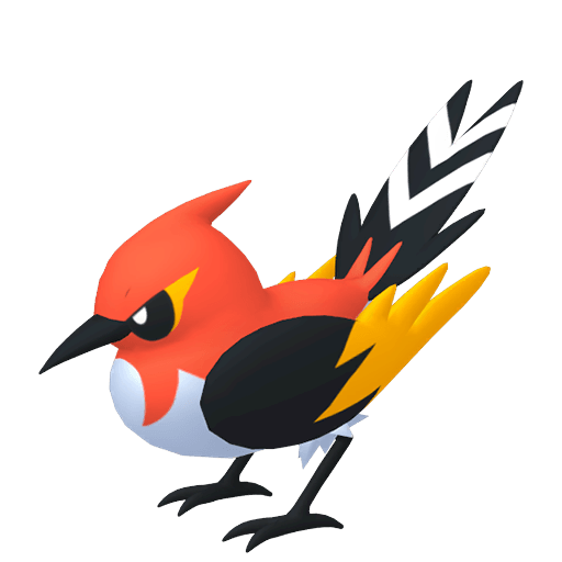 #0662 - Fletchinder - ShinyAsh