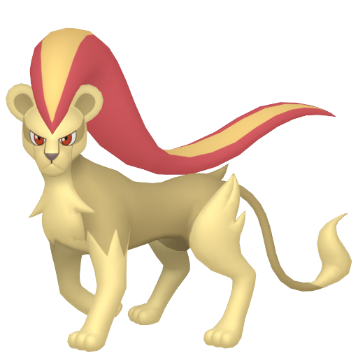 #0668 - Pyroar Female Shiny 6IV