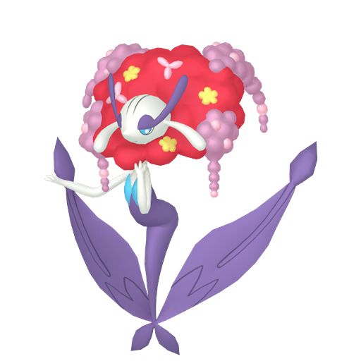 #0671 - Florges Red Flower Shiny 6IV