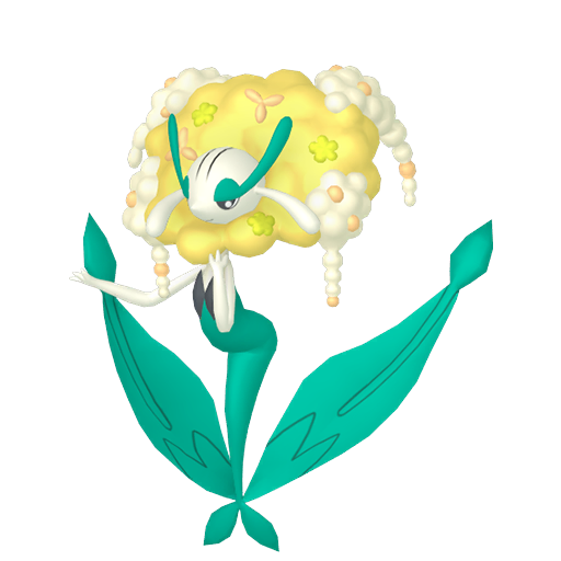 #0671 - Florges Yellow Flower No Shiny 6IV