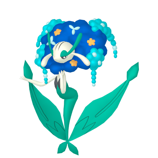 #0671 - Florges Blue Flower No Shiny 6IV