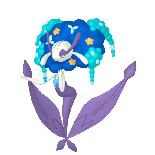 #0671 - Florges Blue Flower Shiny 6IV