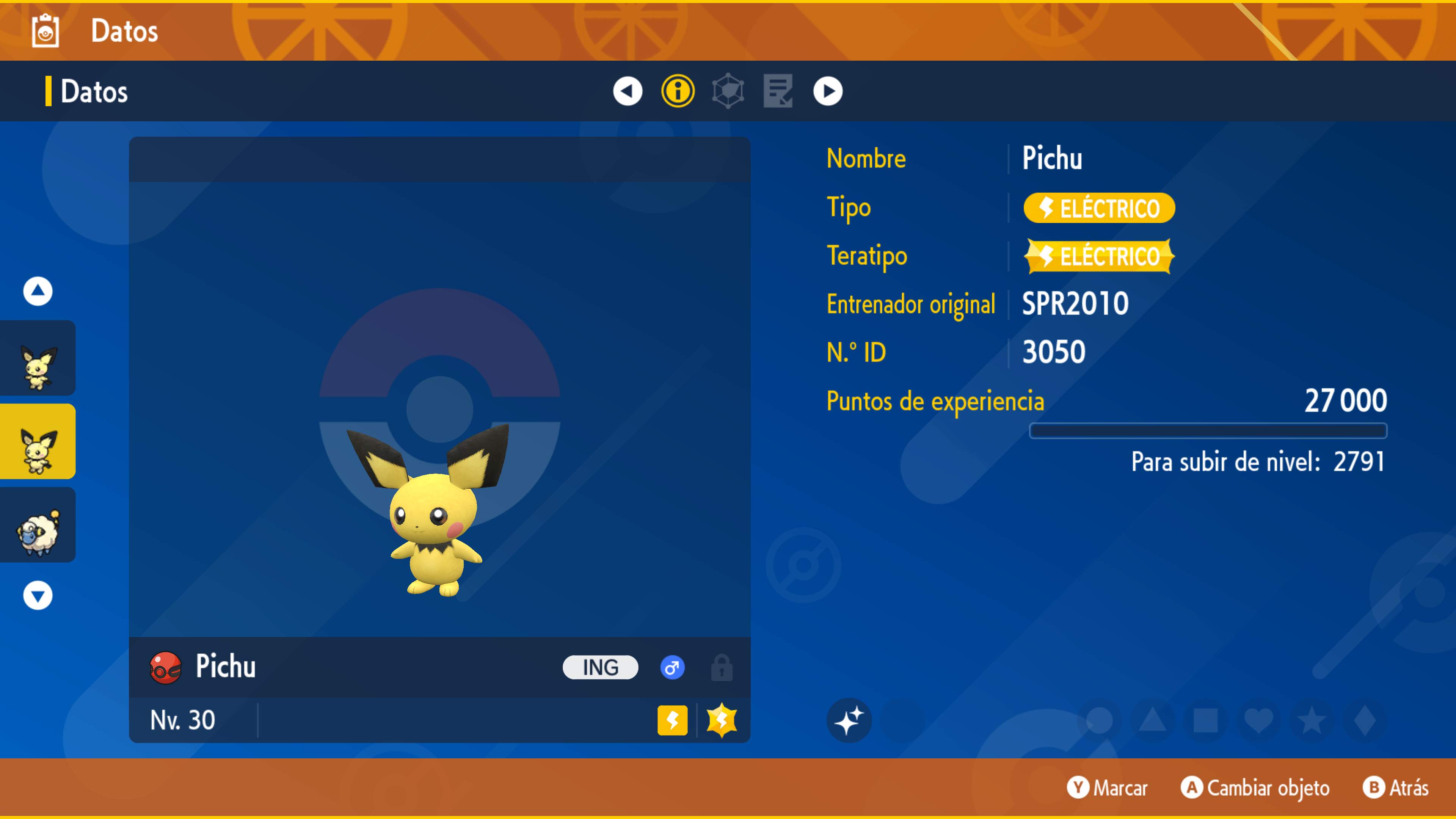 #0172 - Pichu Shiny Evento SPR2010 2010