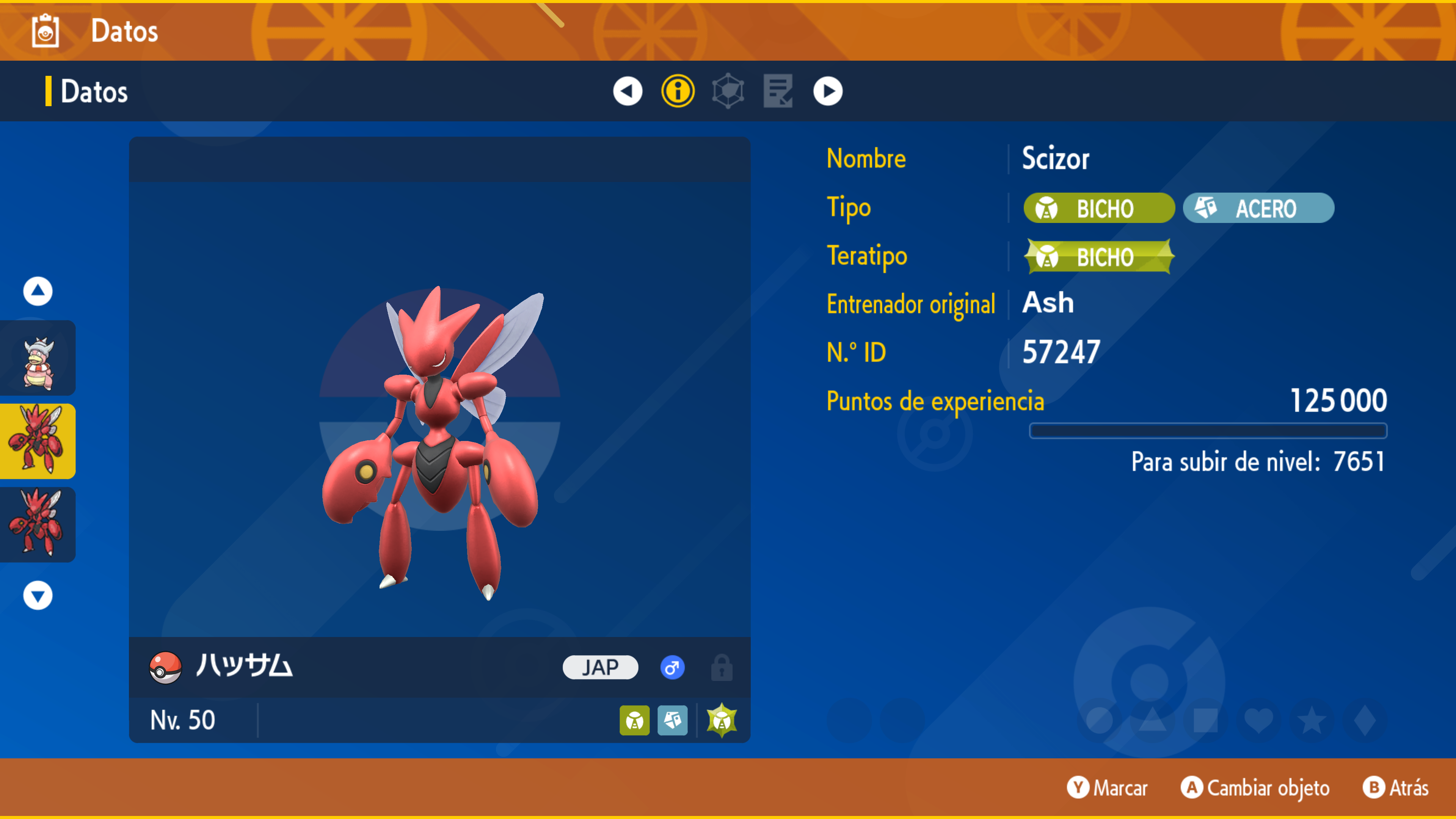 #0212 - Scizor Evento Pokémon Colosseum e-Card 2003