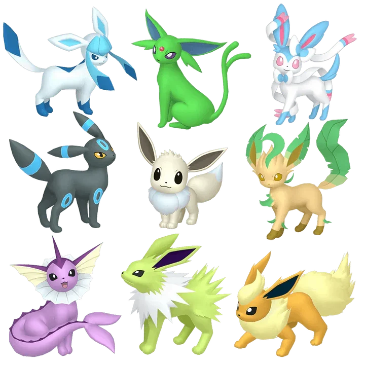 Shiny Eevee Evolutions Bundle
