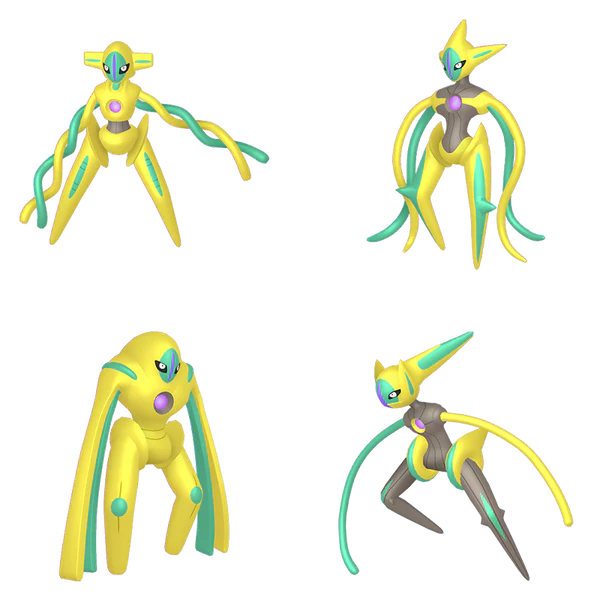 Paquete - Deoxys Shiny Todas Las Formas