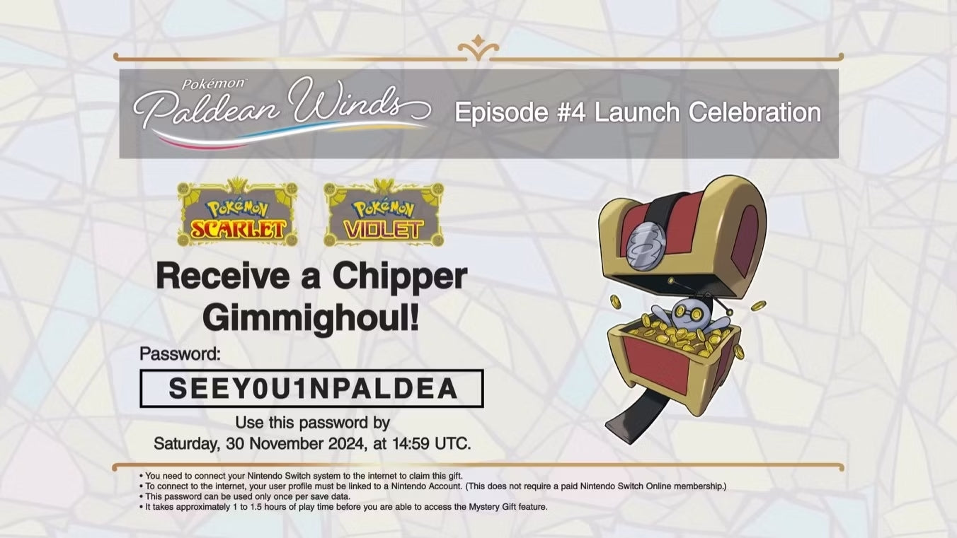 #0999 - Gimmighoul Evento Pokémon Paldean Winds 2023